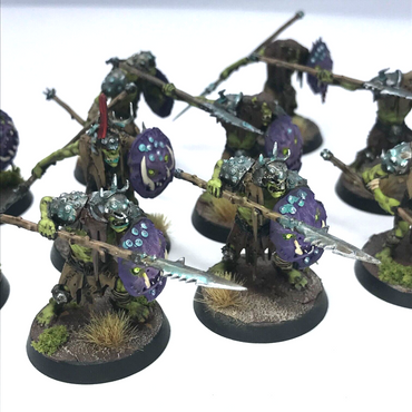 Gutrippaz with Stikkas Orruk Warclans - Painted - Warhammer Age of Sigmar C2872