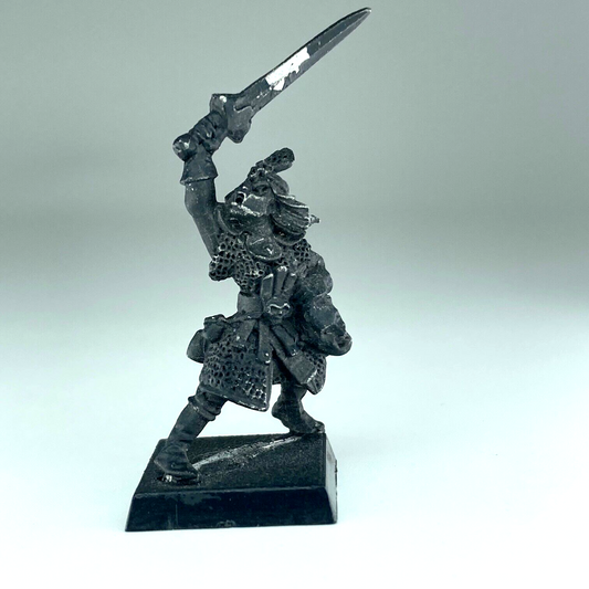 Armoured Champion - Dark Elves - Warhammer Fantasy Citadel Classic Metal X9198