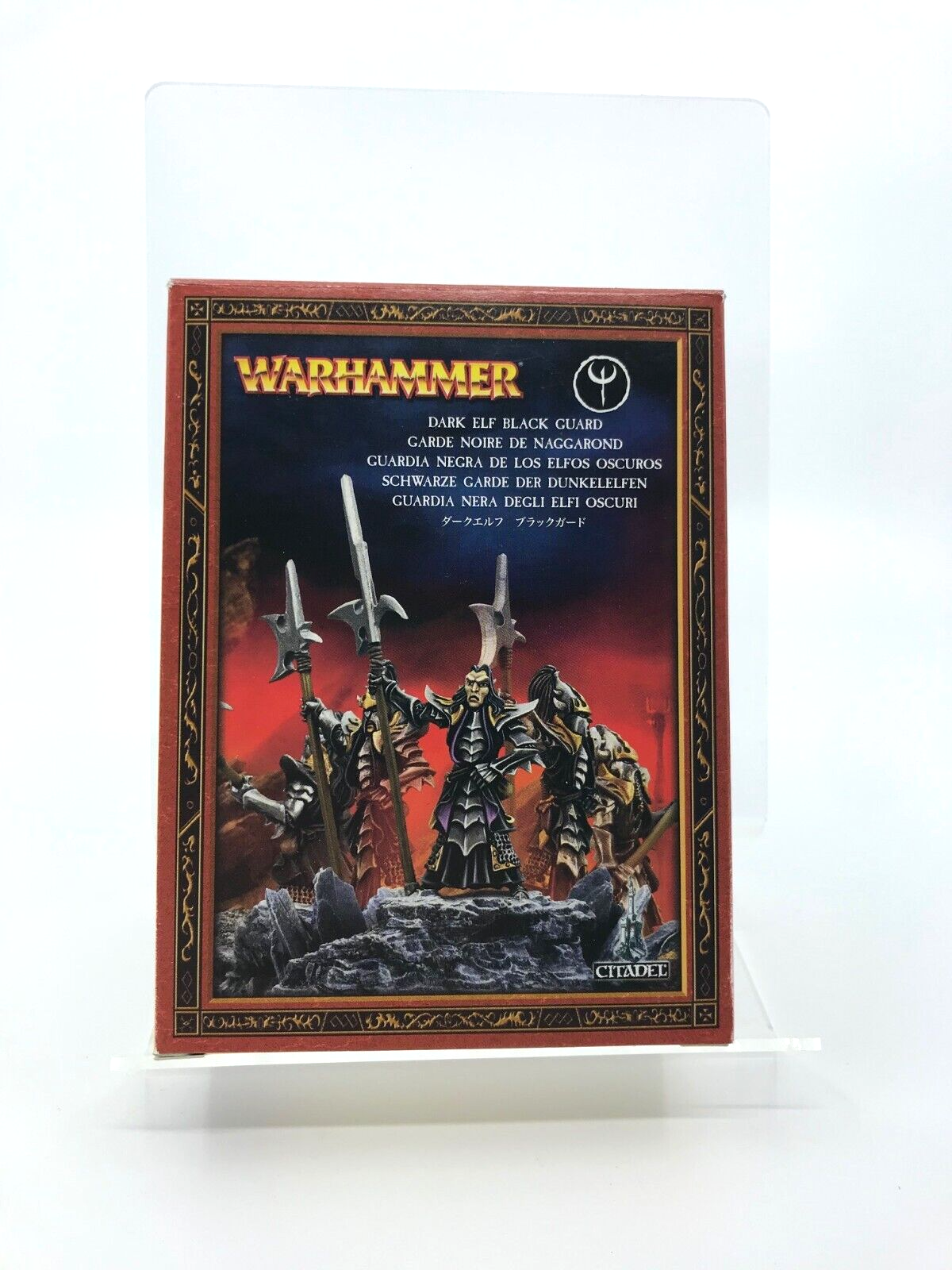 Dark Elves Black Guard Warriors - Warhammer Fantasy Games Workshop