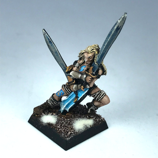 Classic Metal Wood Elves Elf War Dancer Wardancer - Warhammer Fantasy X6516