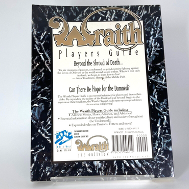 Wraith Players Guide - Wraith: The Oblivion RPG Guide Book - White Wolf M528