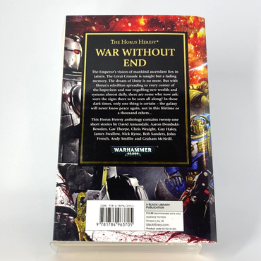 War Without End - Paperback - Black Library Warhammer Horus Heresy M1718