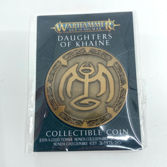 Daughters Of Khaine - Collectible Coin - Warhammer Age Of Sigmar GW X12798