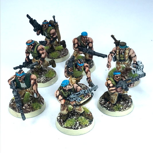Imperial Guard Catachan Section Squad - Painted - Warhammer 40K C1339