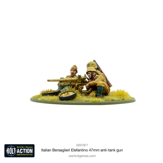 Italian Bersaglieri Elefantino Anti-Tank Gun - Warlord Games Bolt Action