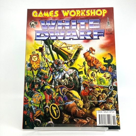 White Dwarf 167 Magazine Games Workshop Warhammer Fantasy 40,000 40K M886