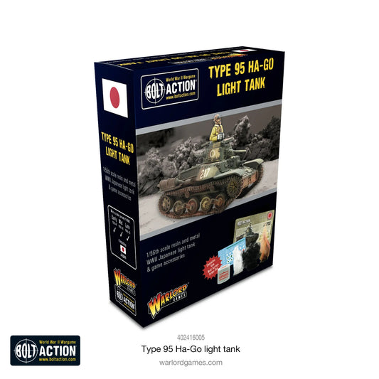 Japanese Type 95 HA-GO Light Tank - Brand New - Warlord Games Bolt Action