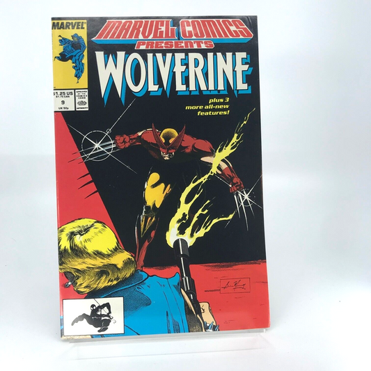 Marvel Presents Wolverine Issue 9 - Original Vintage Comic - Marvel Comics D159