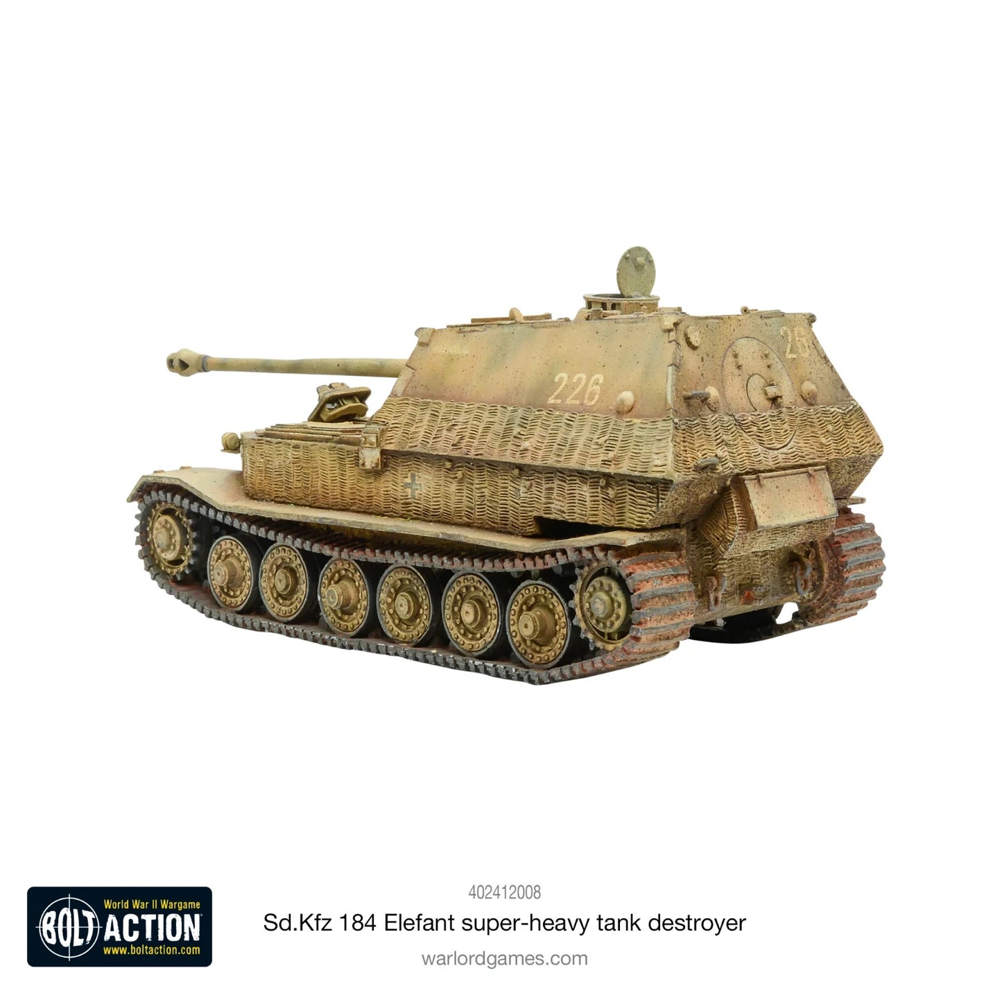 German SD.KFZ 184 Elefant - Brand New - Warlord Games Bolt Action Miniatures