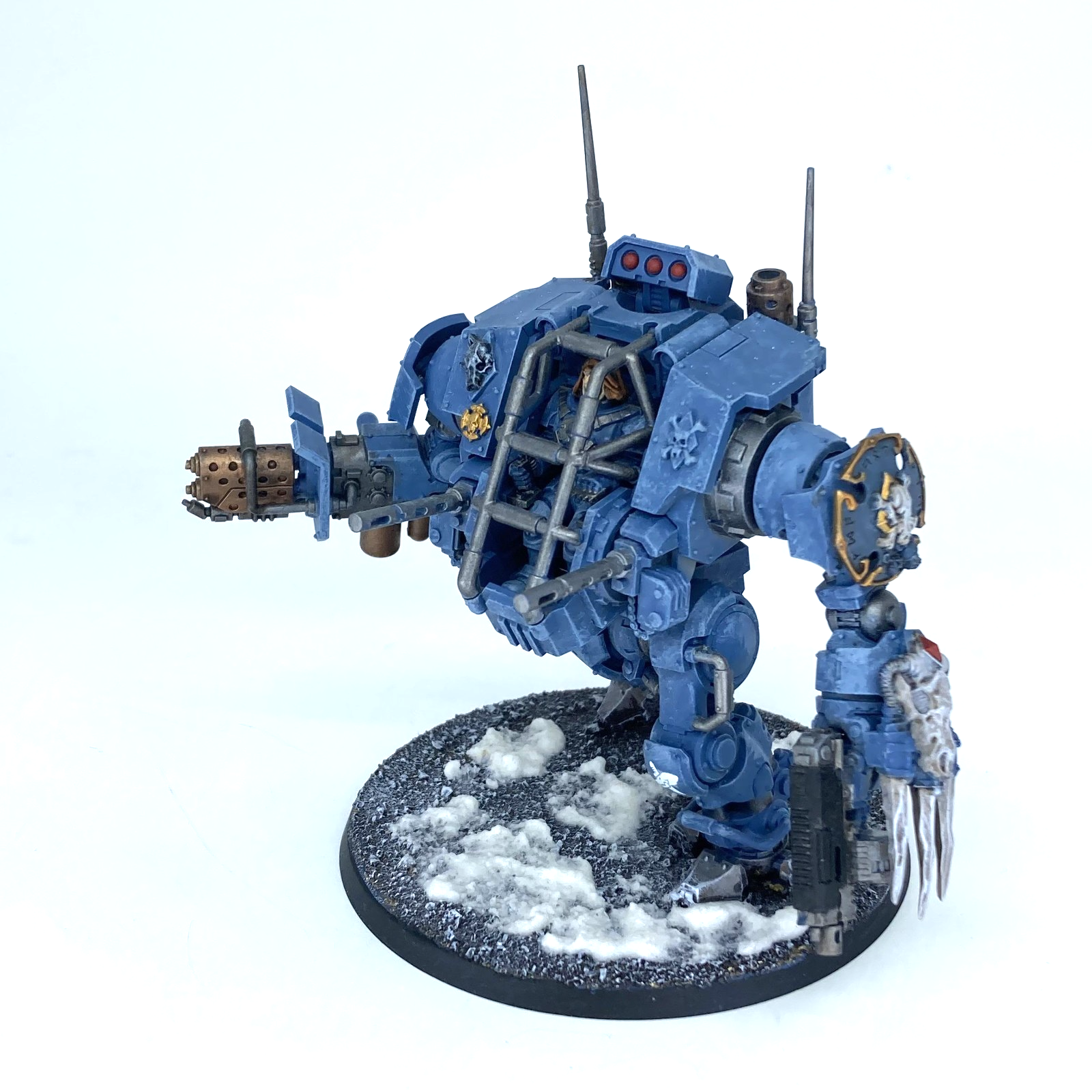 Space Wolves Invictor Tactical Warsuit – Warhammer 40K – Assemblé Et Peint