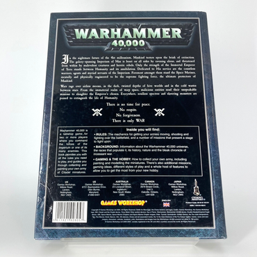 Warhammer 40,000 Core Rulebook - 4th Edition - Hardback - GW Warhammer 40K M1749