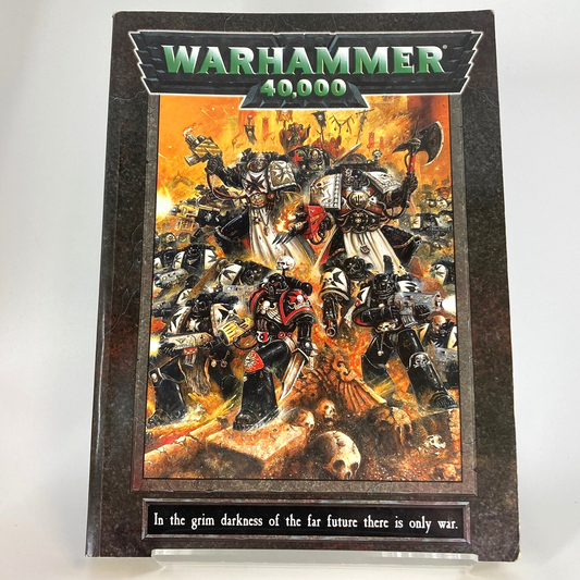 Core Rules - 3rd Edition - Rulebook - Heavily Used -Warhammer 40K GW M1184