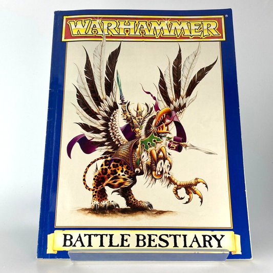 Warhammer Fantasy Battle Bestiary - Citadel Games Workshop Art Book M798