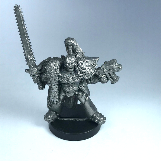 Metal Classic Space Marine Space Wolf Lord - Warhammer 40K X3306