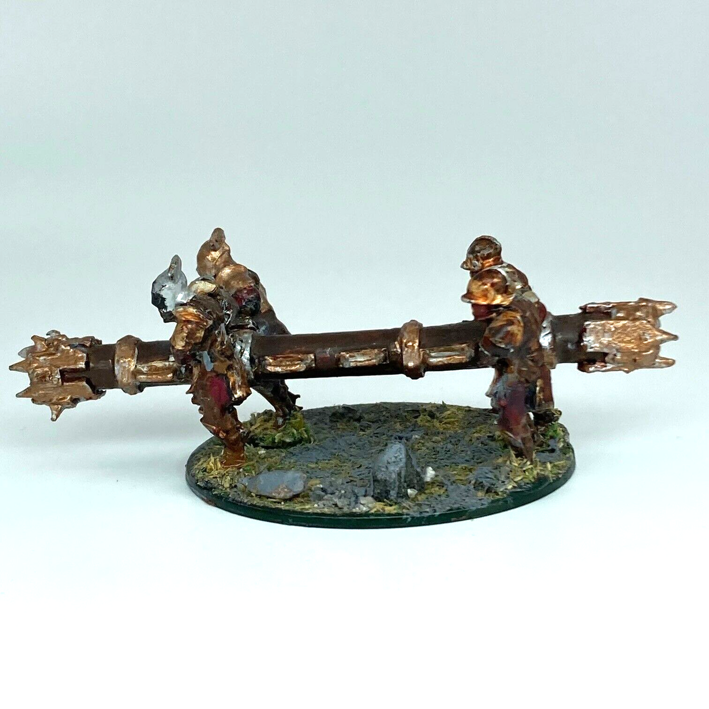 Uruk-Hai Siege Ram Team - Isengard - Warhammer / Lord of the Rings Metal