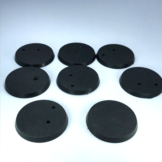 X8 Original 1999 40mm Round Bases - Warhammer 40K / Lord of the Rings X4159