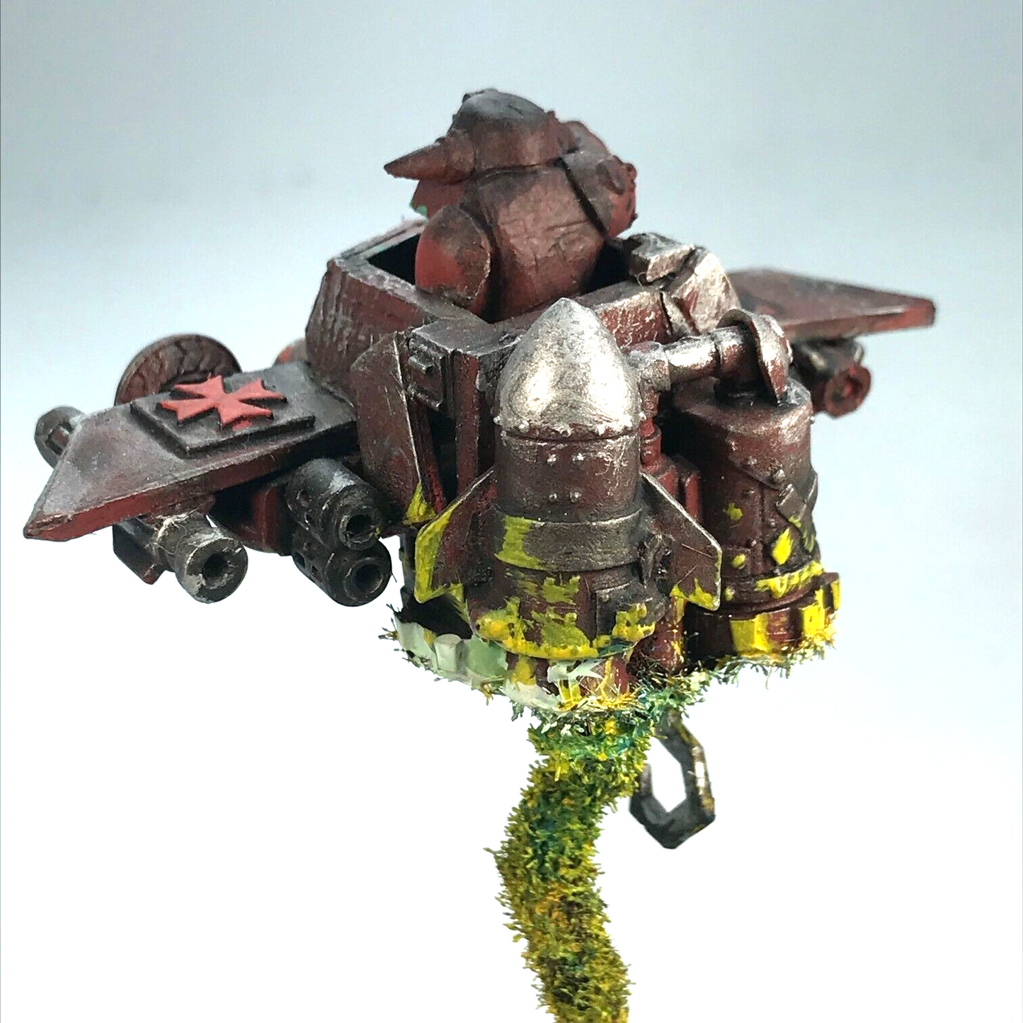 Custom Space Ork Grot Goblin Aircraft Jet Plane - Painted - Warhammer 40K C1920