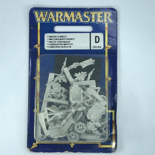 Metal Undead Chariots - OOP - Warmaster Warhammer C1529