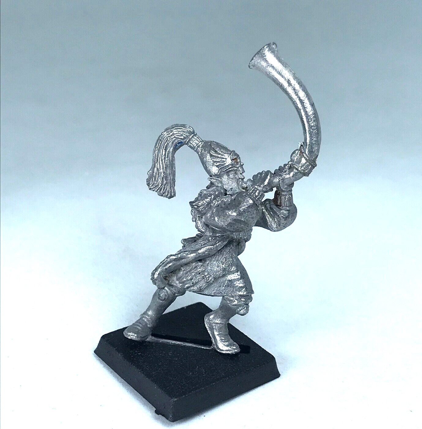 Classic Metal White Lion Musician Command Infantry - Warhammer Fantasy GW X406