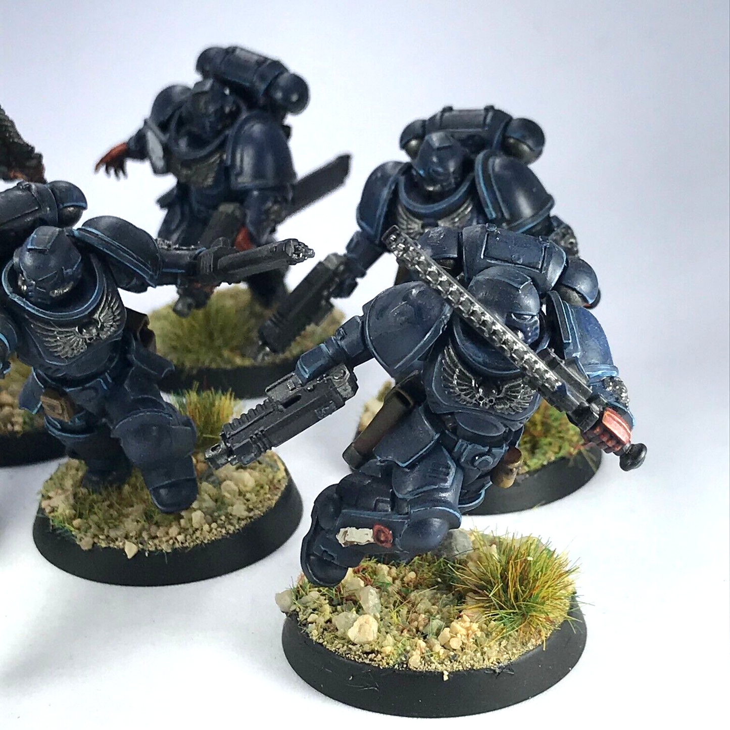 Space Marine Assault Intercessors - Painted - Warhammer 40K C3551