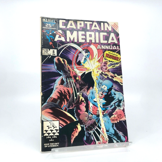 Captain America Annual 8 - Vintage Comic - Marvel Comics D224