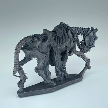 Undead Horse - Metal Miniatures - Suitable For D&D - Pre Slotta Unbranded X343
