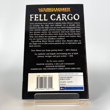Fell Cargo - Dan Abnett - Paperback 2006 Black Library Warhammer Fantasy M884