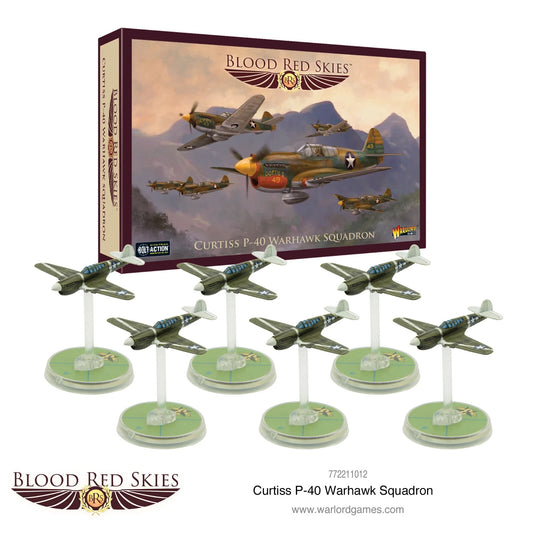 Blood Red Skies: Curtiss P-40 Warhawk Squadron - Bolt Action Warlord Games