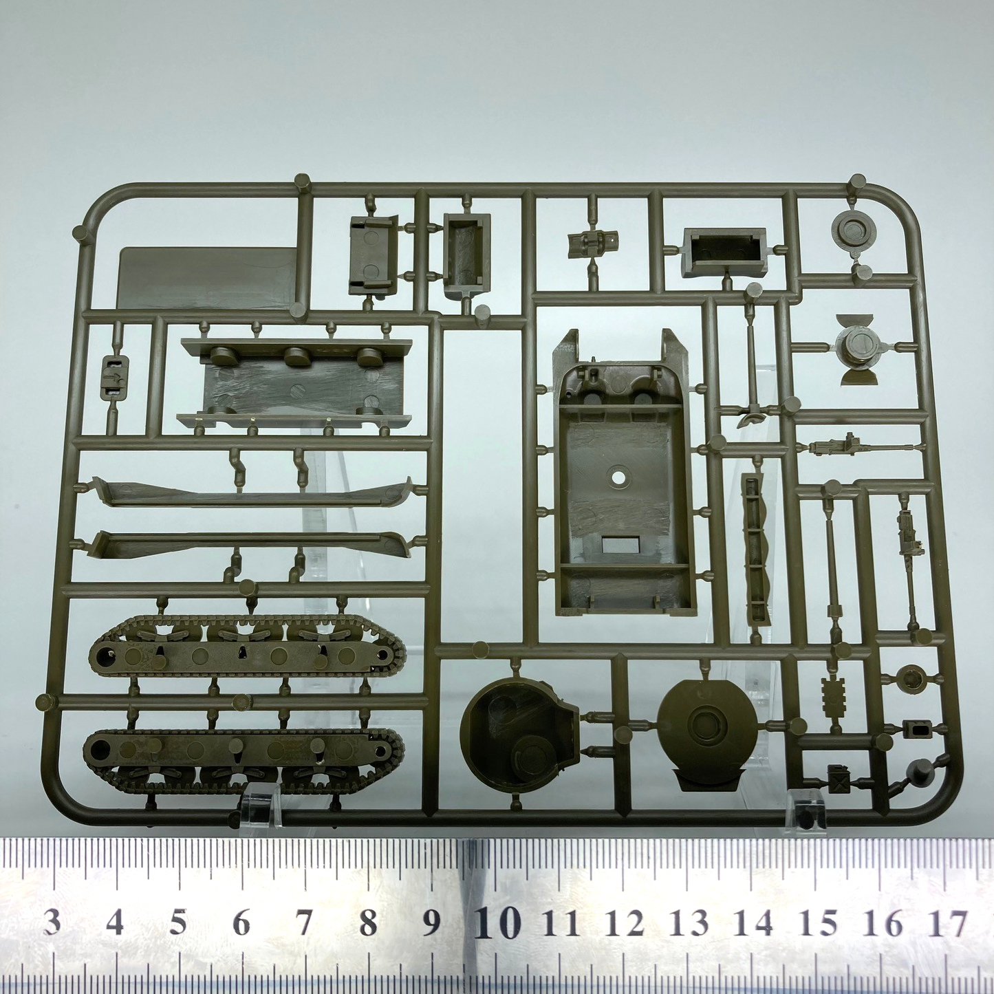 M4A1 Sherman Tank (Late War) - American - New On Sprue - Flames of War Y161