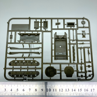 M4A1 Sherman Tank (Late War) - American - New On Sprue - Flames of War Y161