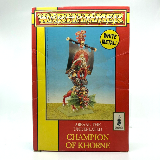 Arbaal the Undefeated Champion Of Khorne Parts - Warhammer Fantasy Metal