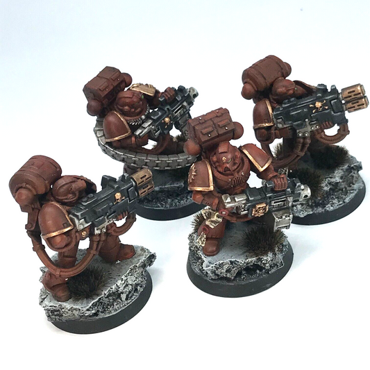 Devastator Squad Heavy Weapons Space Marines - Painted - Warhammer 40K C2534