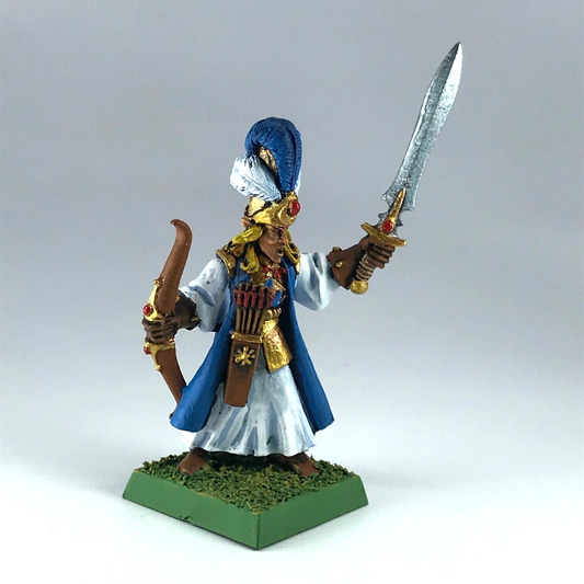 High Elves Hero - Painted - Warhammer Fantasy Metal Games Workshop X11700