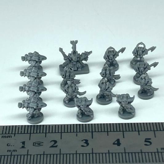 Legionnaires Squad - Chaos Space Marines - OOP - Epic Warhammer 40K GW X14031