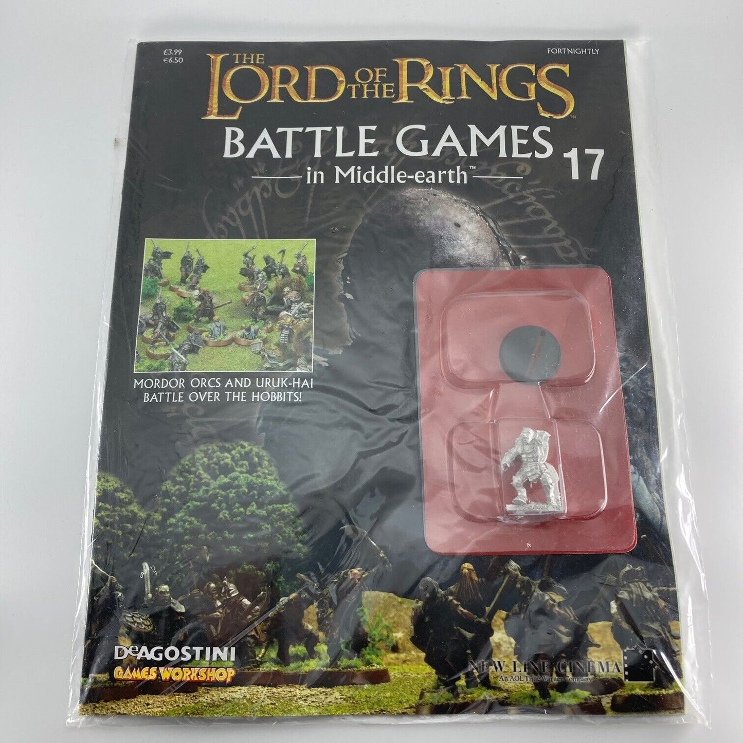 LOTR Magazine 17 - Metal Grishnak - LOTR Warhammer Lord of the Rings M854