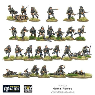 German Pioneers - Brand New - Warlord Games Bolt Action Miniatures