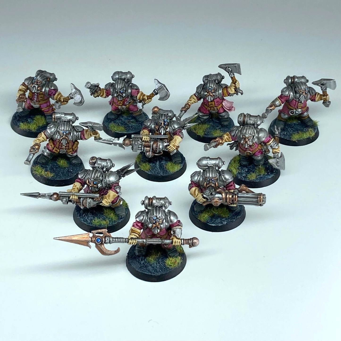 Arkanaut Company - Kharadron Overlords - Painted - Warhammer Age of Sigmar C6636