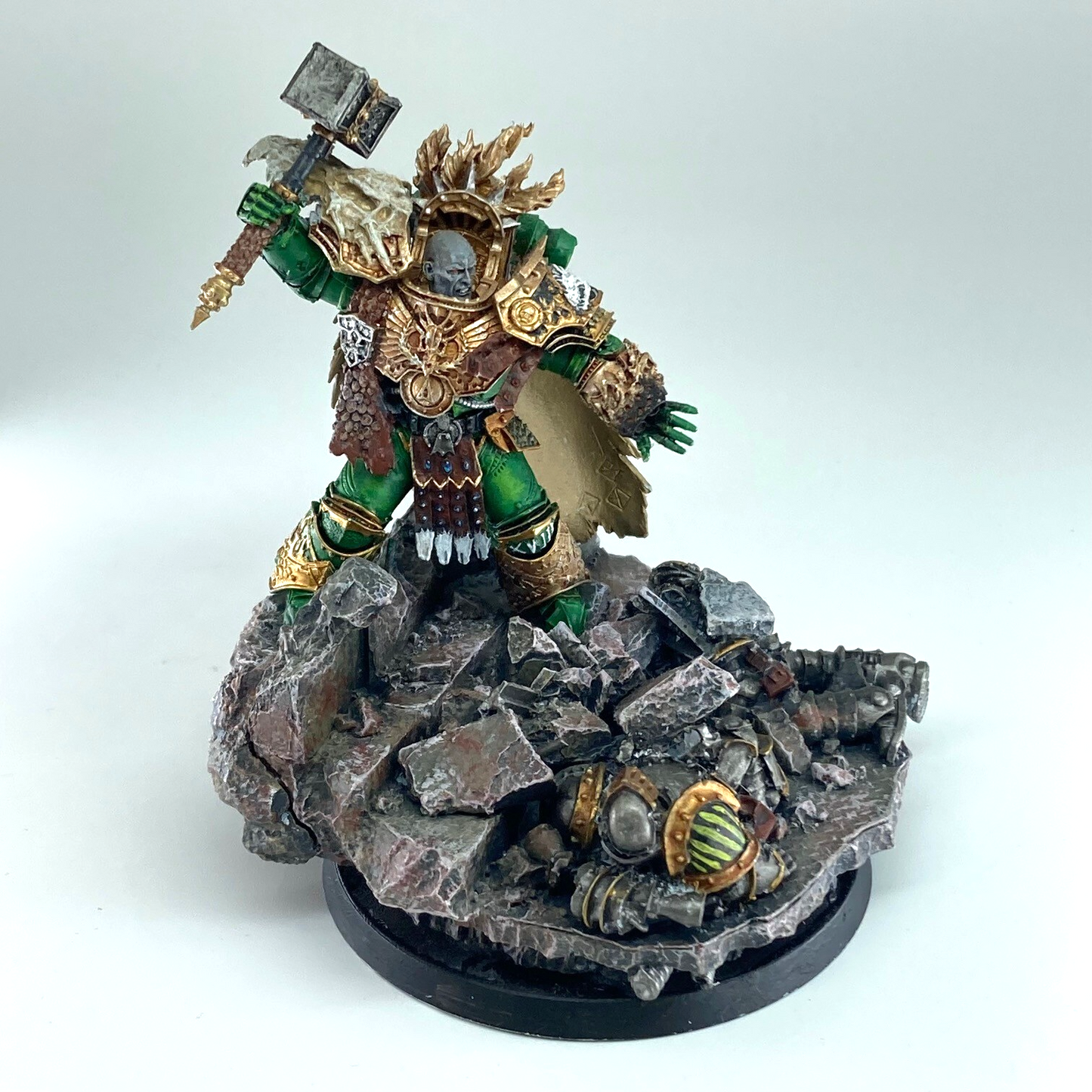 Vulkan: Primarch Of The Salamanders - Painted - Warhammer Horus Heresy GW C5780