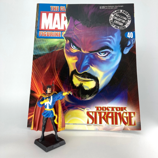 Marvel Dr Strange Metal Figure & Comic - Marvel Comics