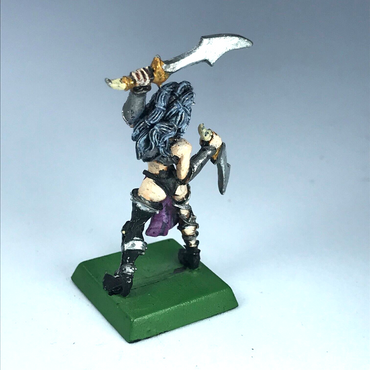 Classic Metal Dark Elves Elf Witch Elf Warrior - Warhammer Fantasy X12249