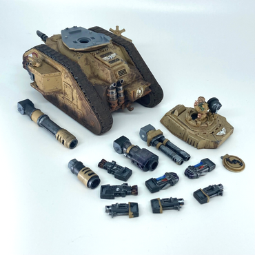 Leman Russ Battle Tank - Imperial Guard - Painted - Warhammer 40K GW BOX162