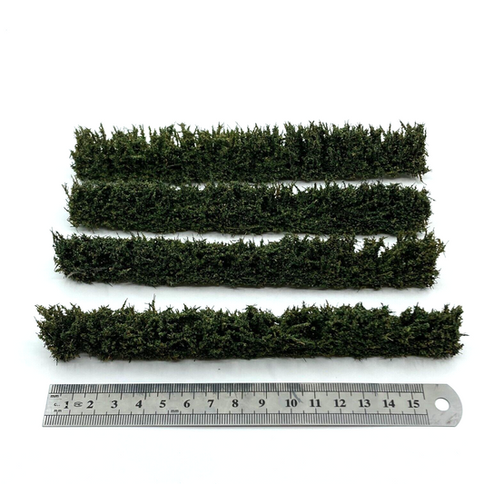 Hedge Hedgerow Lot Scenery Terrain - Lord of the Rings / Warhammer 40k / Fantasy
