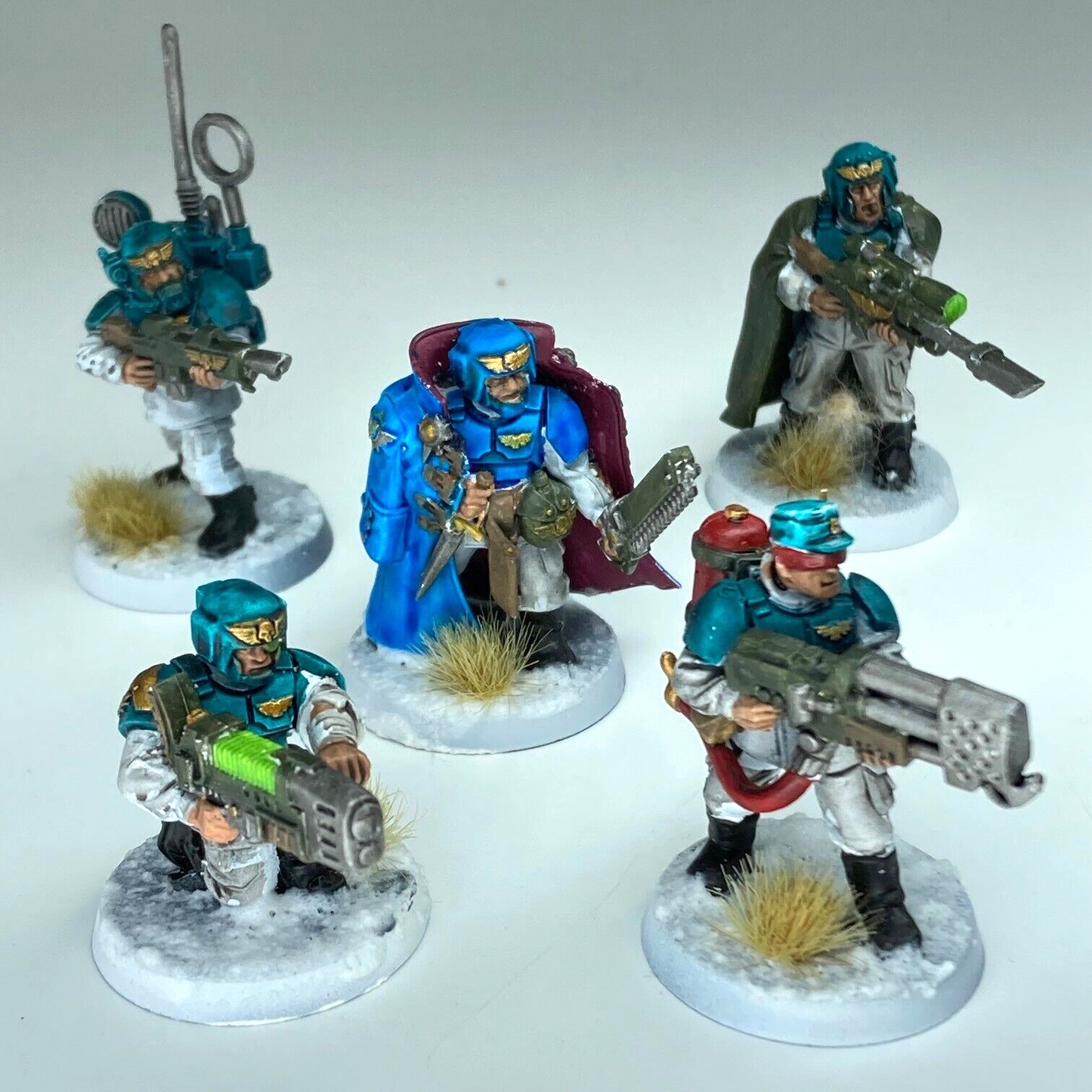 Cadian Command Squad Astra Militarum Imperial Guard Warhammer 40K GW C1317