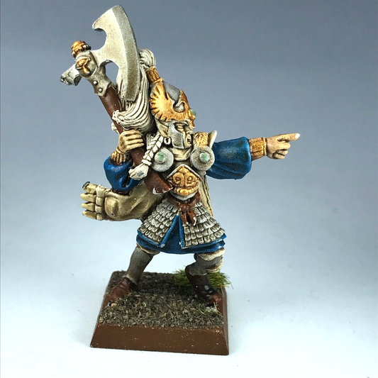 Classic Metal High Elves White Lion Champion Painted Warhammer Fantasy X12239