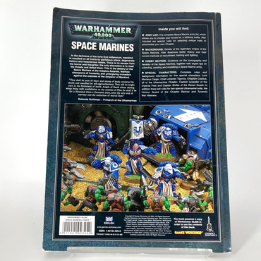Space Marine Codex 4th Edition - Rulebook - Warhammer 40K Games Workshop M1218