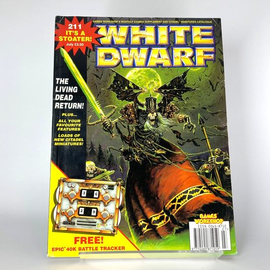 White Dwarf 211 Magazine Games Workshop Warhammer Fantasy 40,000 40K M1345