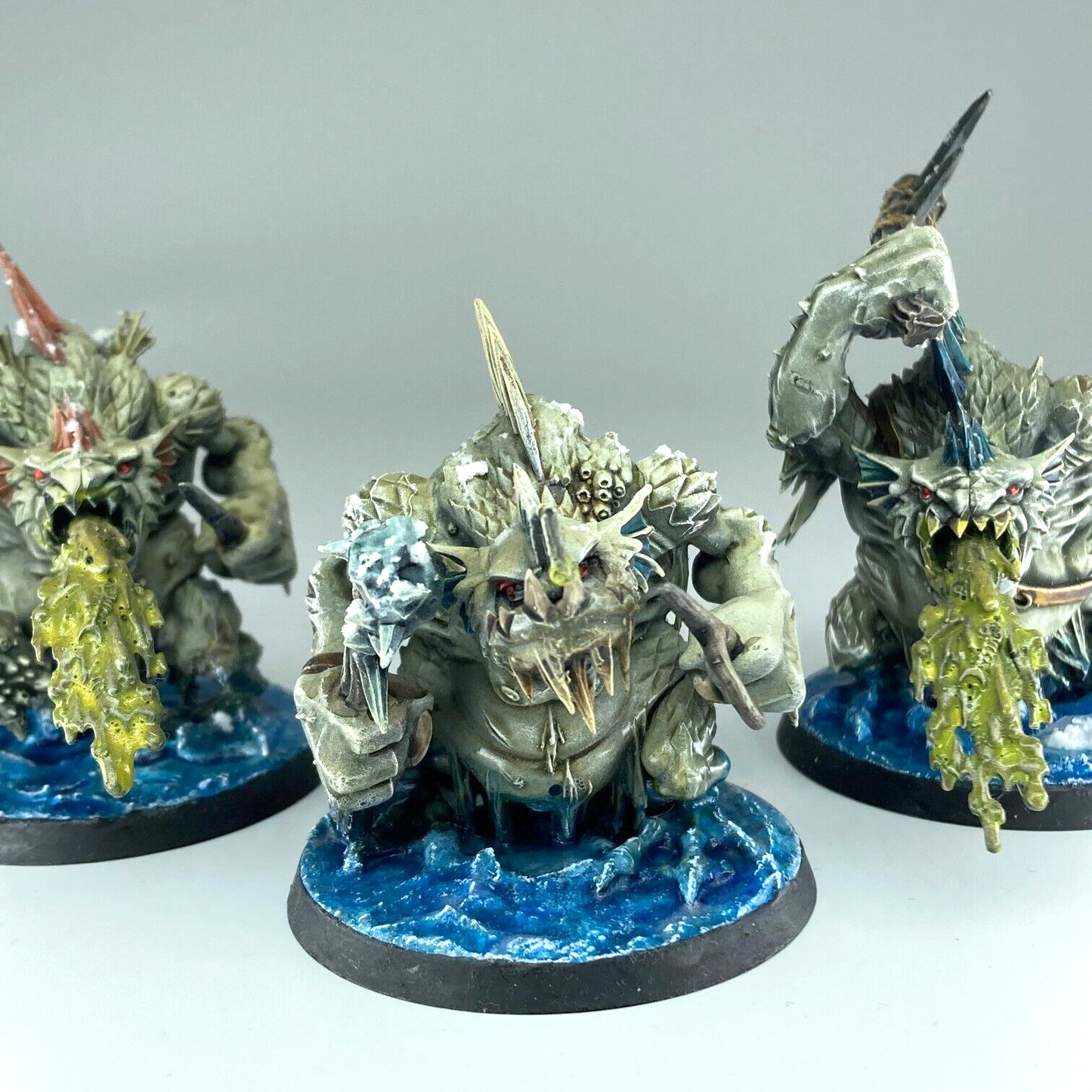 Fellwater Troggoths Tribe - Painted - Warhammer Age of Sigmar GW BOX101