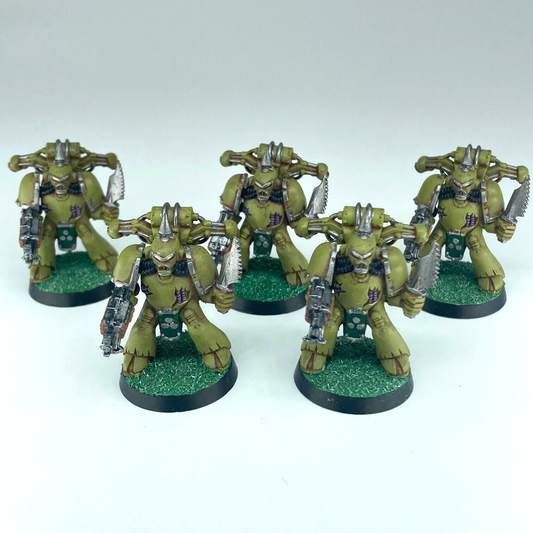 Plague Marines - Death Guard - 2nd Edition GW Warhammer 40K Painted C2591