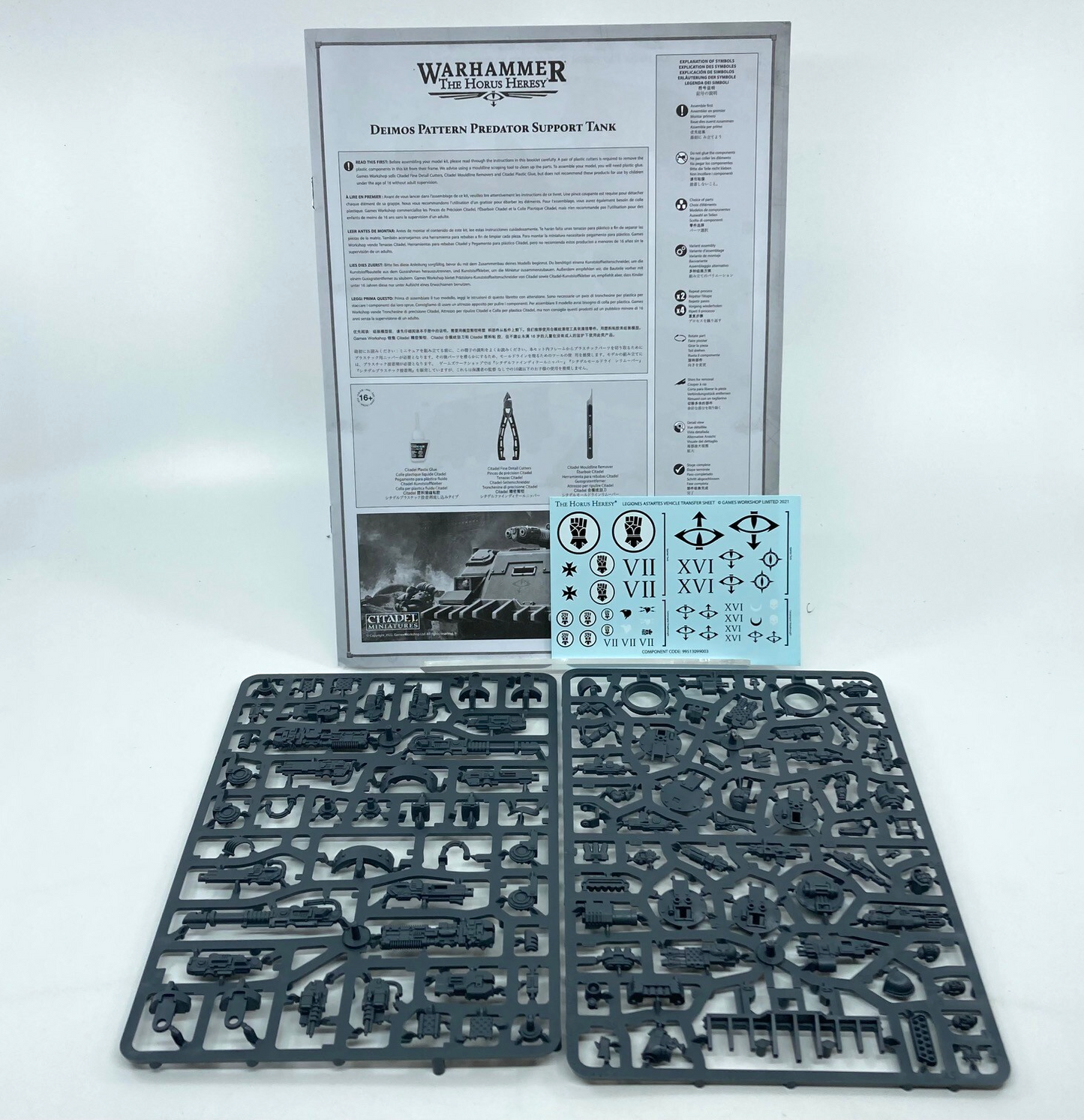 Deimos Pattern Predator Support Tank - The Horus Heresy Warhammer W128