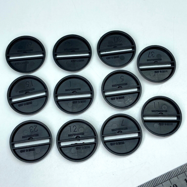 25mm Original GW Round Bases - Dated 2005 - Warhammer 40K / LOTR X14457